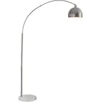 Adelaide Arc Floor Lamp - Silver, Metal