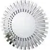 Astra Round Large 3D Mirror - Silver