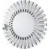 Astra Round Small 3D Mirror - Silver