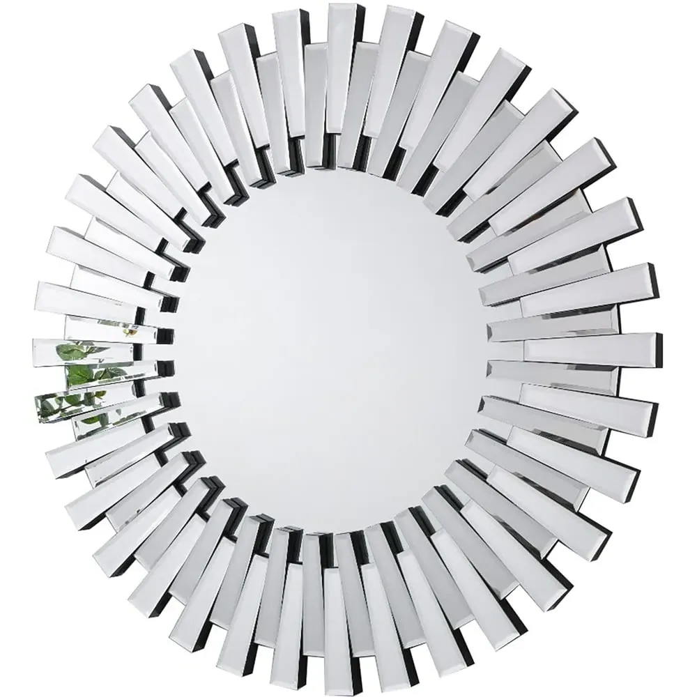 Astra Round Small 3D Mirror - Silver image