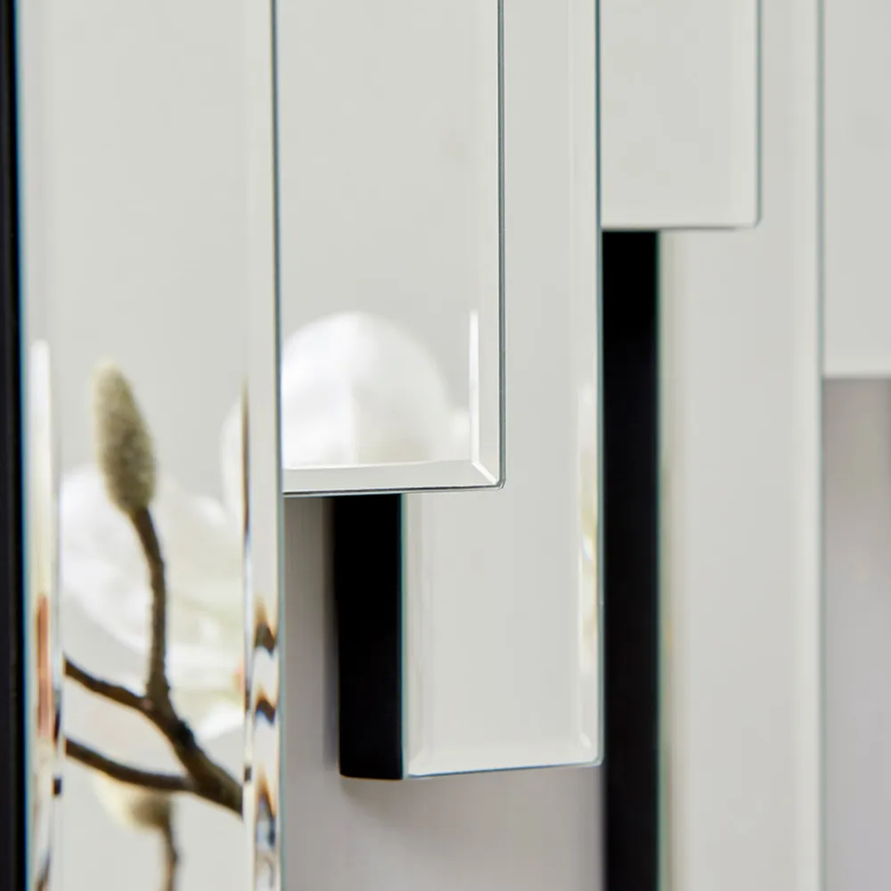 Aurora Medium Wall Mirror - Silver