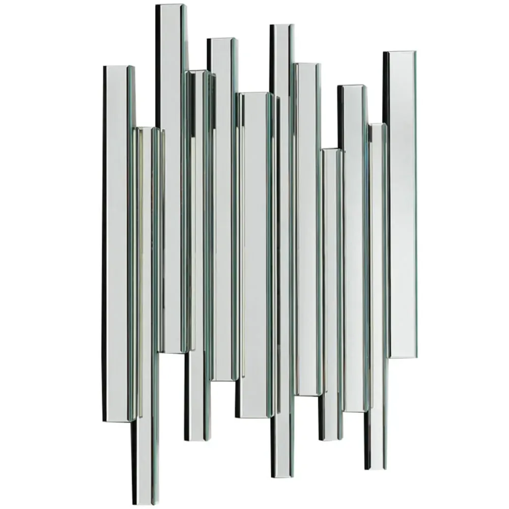 Aurora Medium Wall Mirror - Silver image