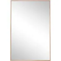 Austen Rectangular Wall Mirror - Gold, Metal