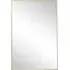 Austen Rectangular Wall Mirror - Gold, Metal