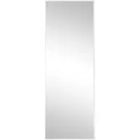 Austen Rectangular Wall Mirror - White, Metal