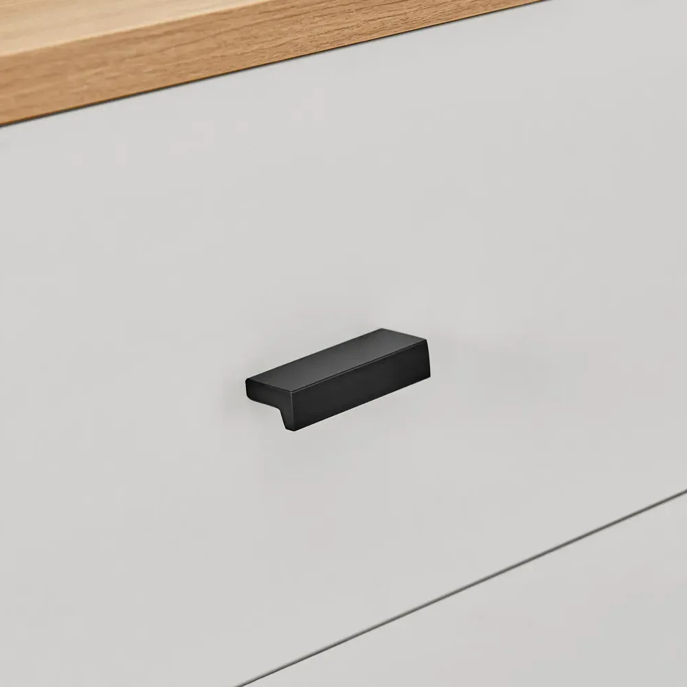 Billet 5 Drawer Chest of Drawers - White, Oak