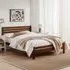 Cadhla Double Bed Frame - Brown, Pine