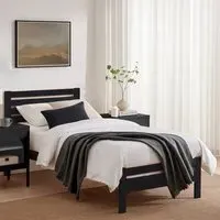 Cadhla Single Bed Frame - Grey, Pine