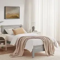 Cadhla Single Bed Frame - Grey, Pine