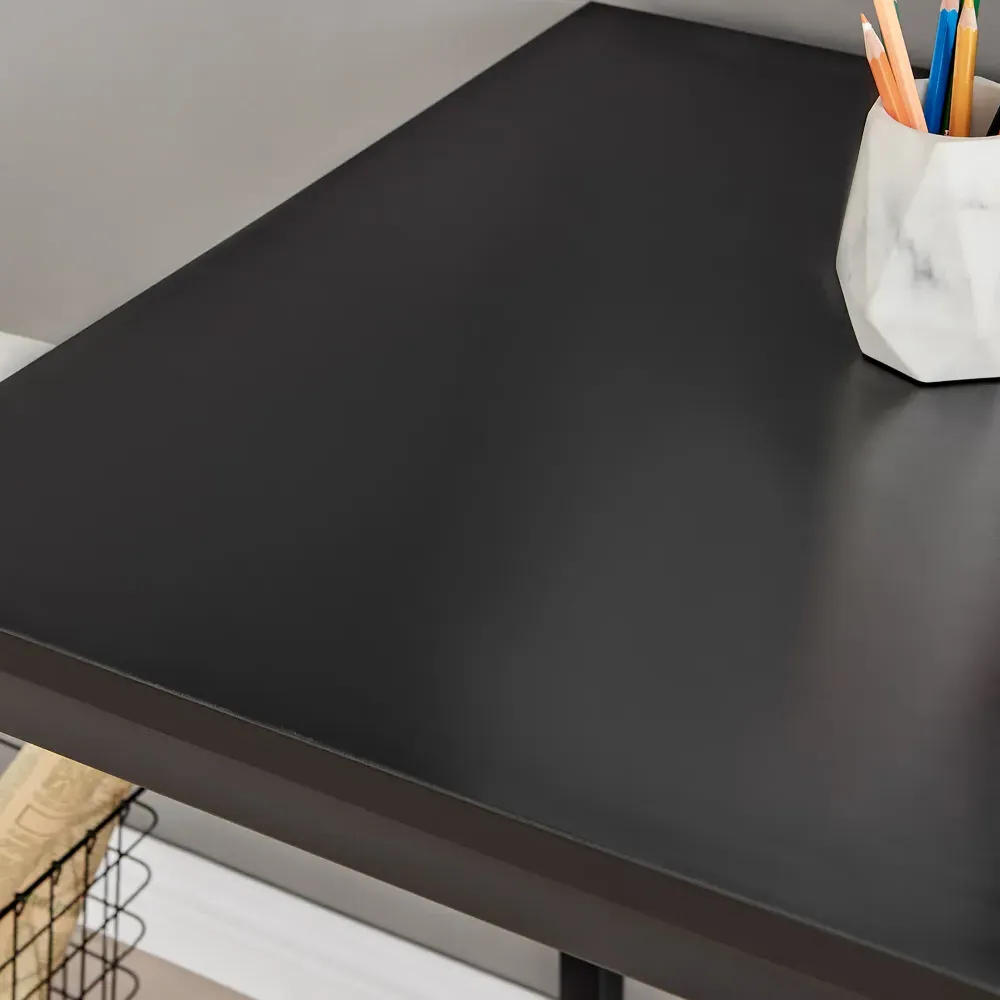 Cedric Desk - Black, Wood Composite