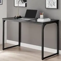 Cedric Desk - Black, Wood Composite