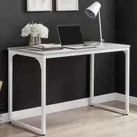 Cedric Desk - Grey, Wood Composite