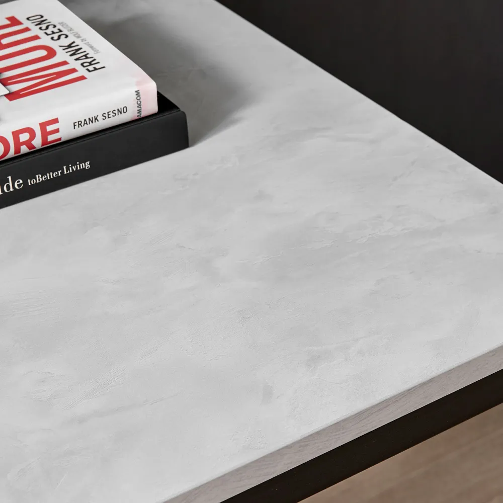 Cedric Desk - Grey, Wood Composite