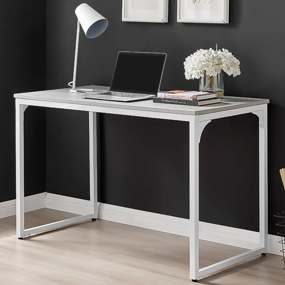 Cedric Desk - Grey, Wood Composite