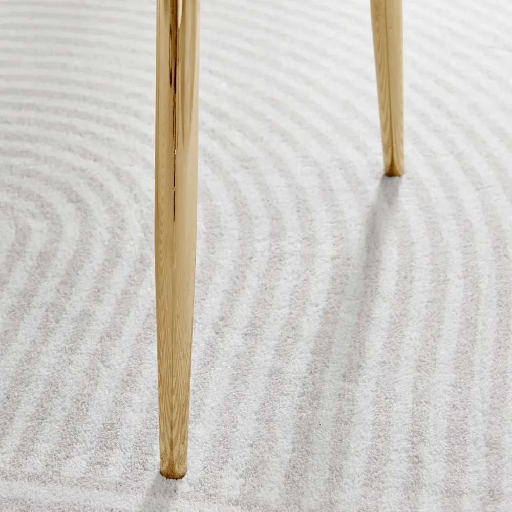 Cesano Set of 2 Dining Chairs - Grey, Velvet