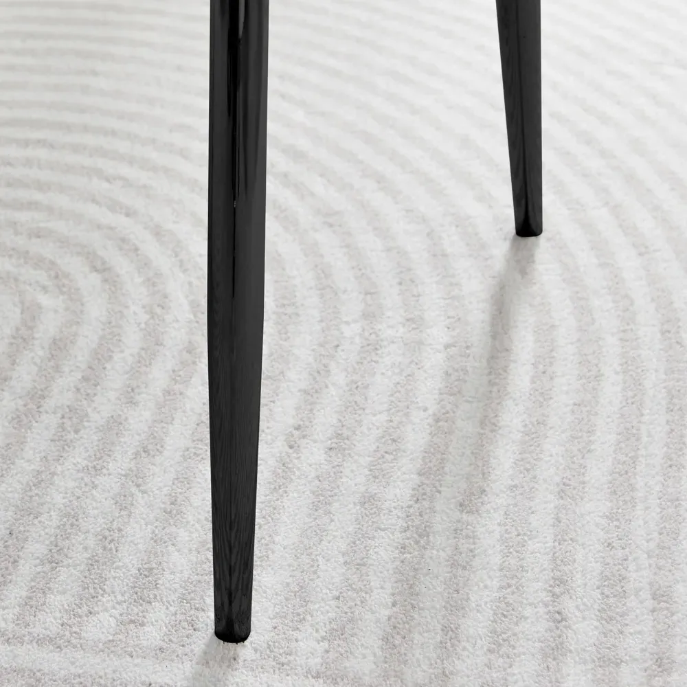 Cesano Set of 2 Dining Chairs - Grey, Velvet