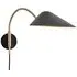 Daisy Triangular Wall Lamp - Black, Metal