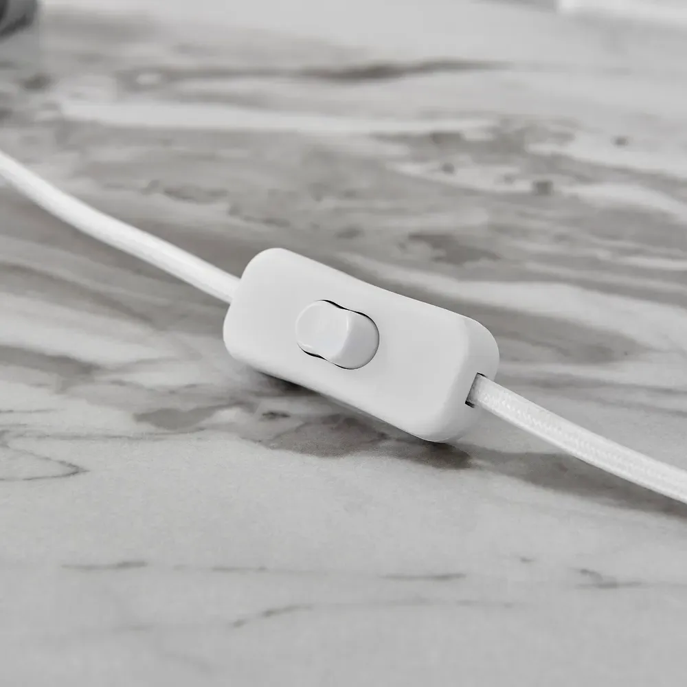 Emerald Table Lamp - Grey, Silver