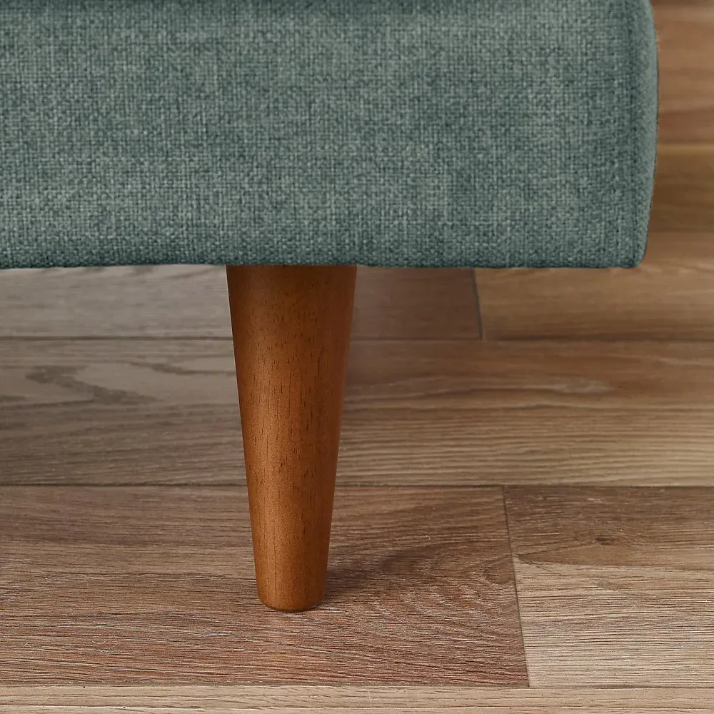 Flora 2-Seater Sofa - Green, Recycled Polyester