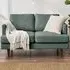 Flora 2-Seater Sofa - Green, Recycled Polyester