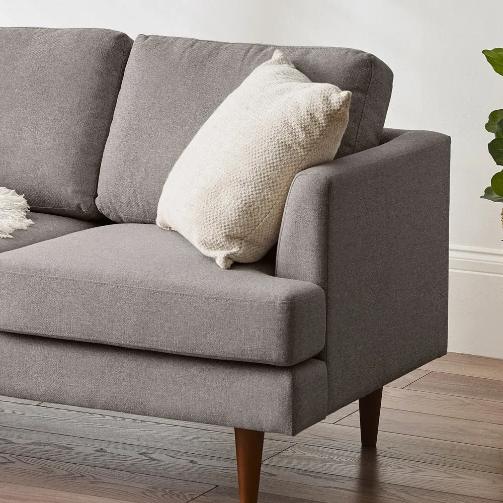 Flora 2-Seater Sofa - Taupe, Recycled Polyester