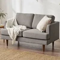 Flora 2-Seater Sofa - Taupe, Recycled Polyester