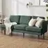 Flora 3-Seater Sofa - Green, Recycled Polyester