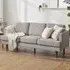Flora 3-Seater Sofa - Taupe, Recycled Polyester