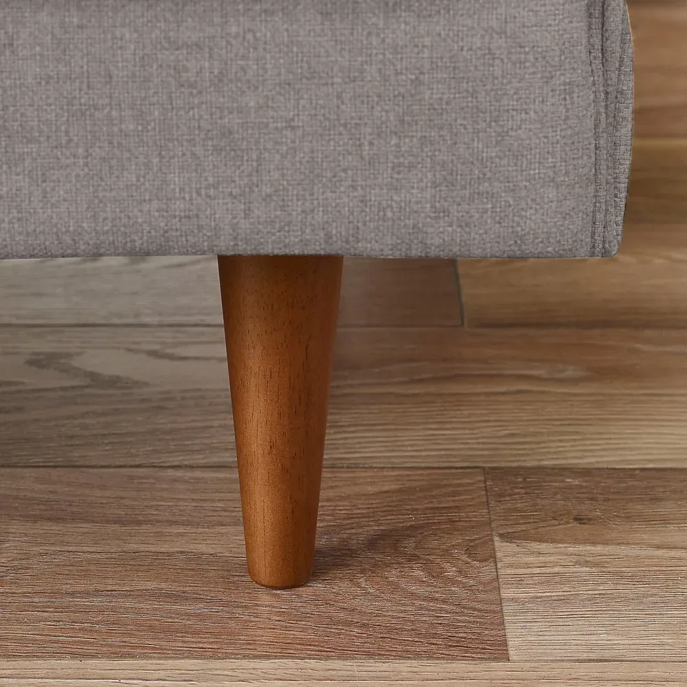 Flora Recycled Armchair - Taupe, Fabric