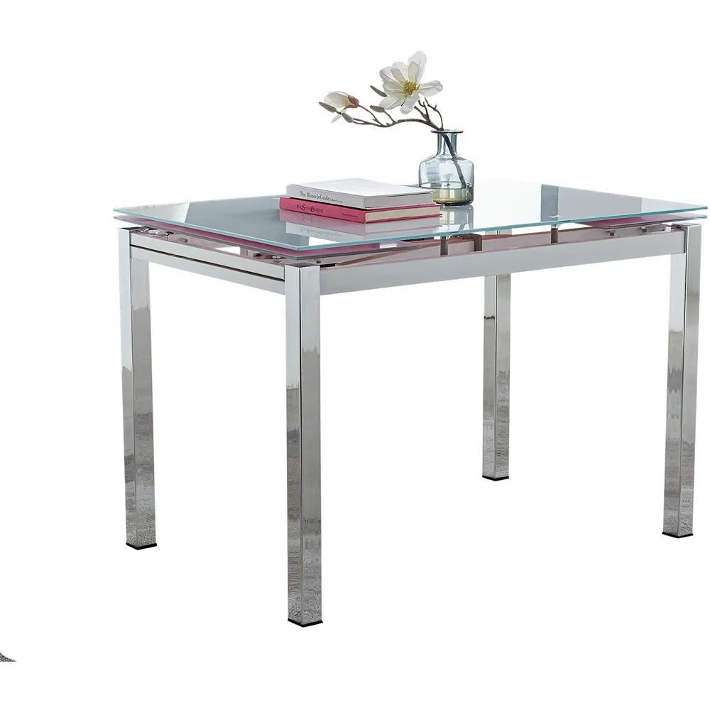 Fonti 6-Seater Extendable Dining Table - White