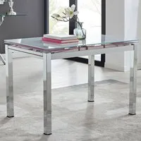 Fonti 6-Seater Extendable Dining Table - White