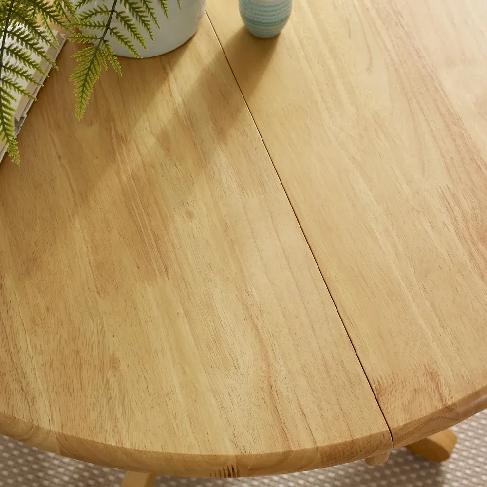 Fowey 6-Seater Extendable Dining Table - Oak