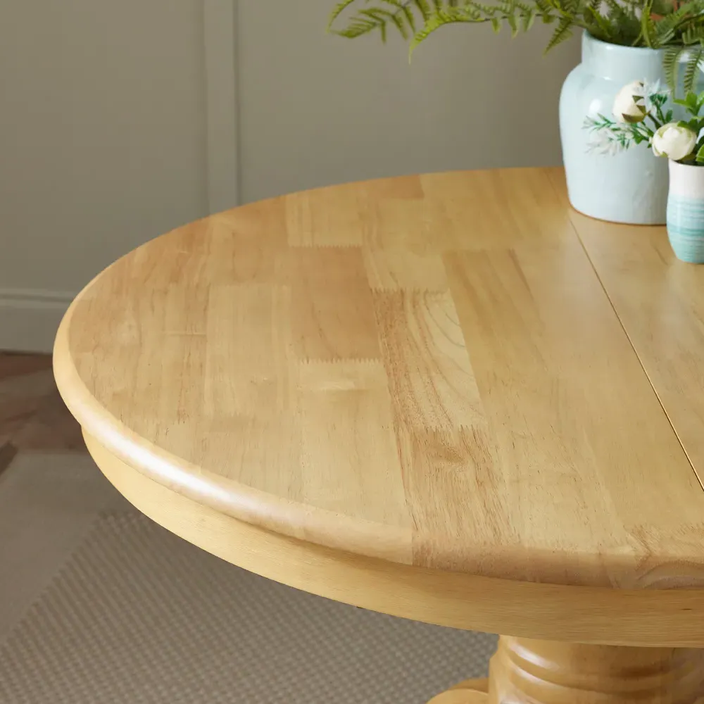 Fowey 6-Seater Extendable Dining Table - Oak