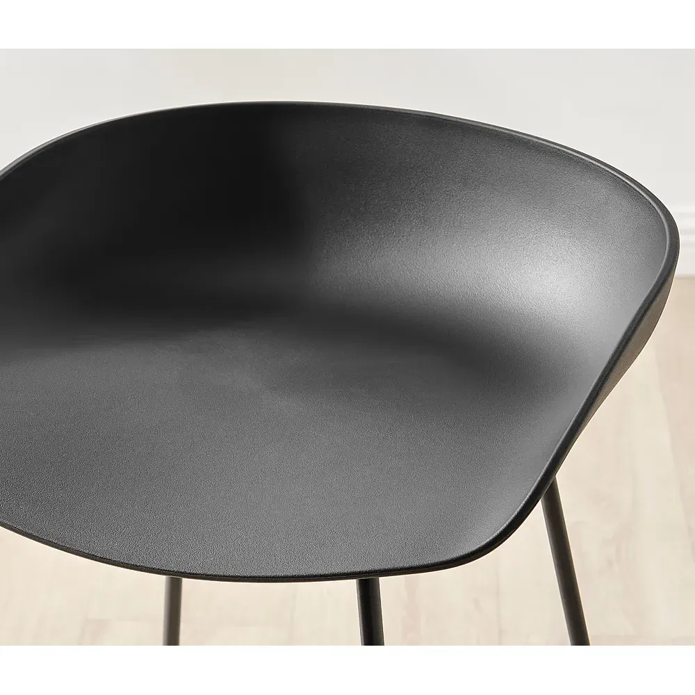 Harding Bar Stool Set of 2 - Black