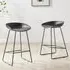 Harding Bar Stool Set of 2 - Black