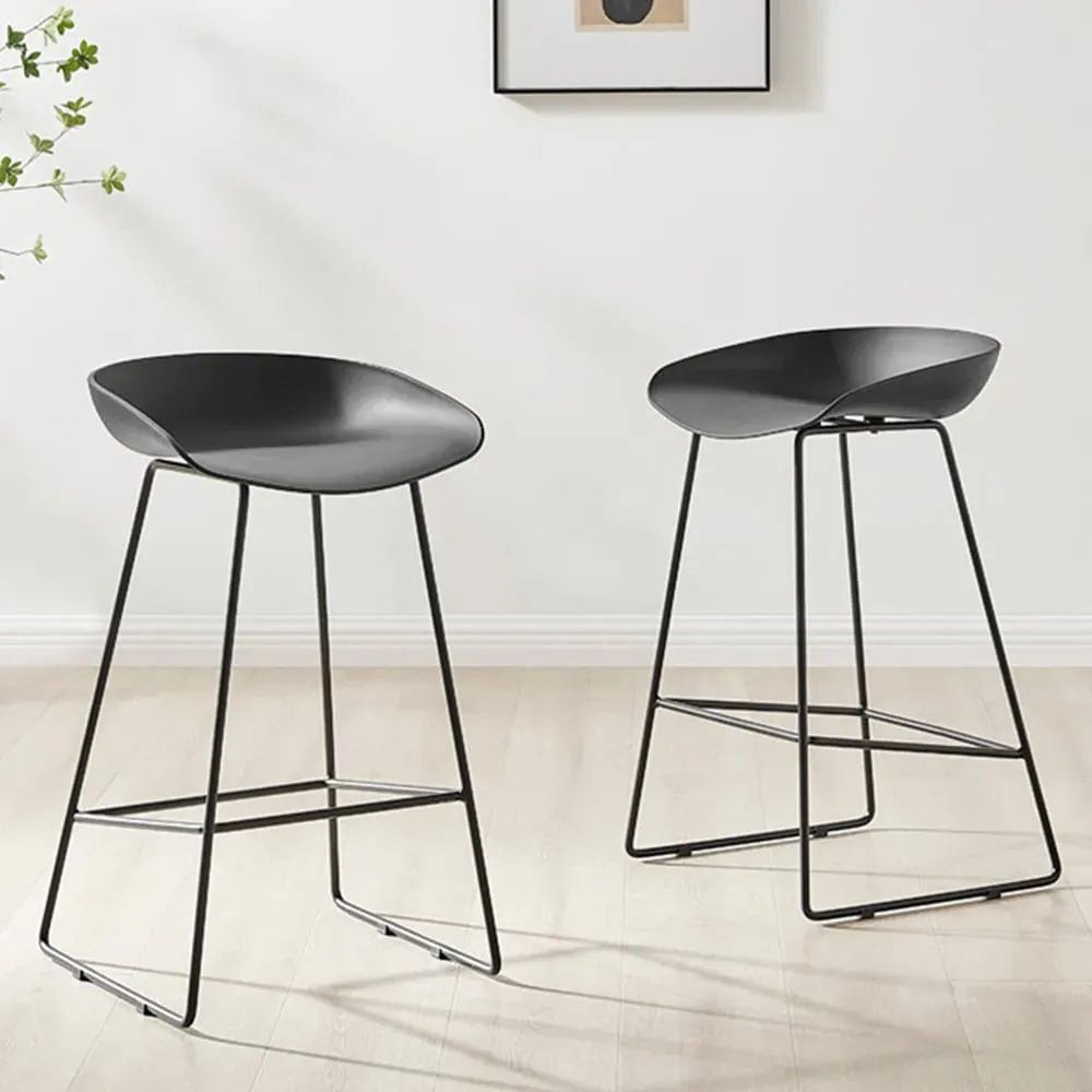 Harding Bar Stool Set of 2 - Black image