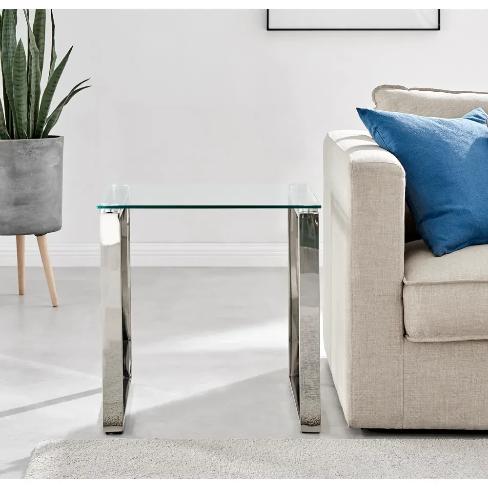 Havana Side Table - Silver
