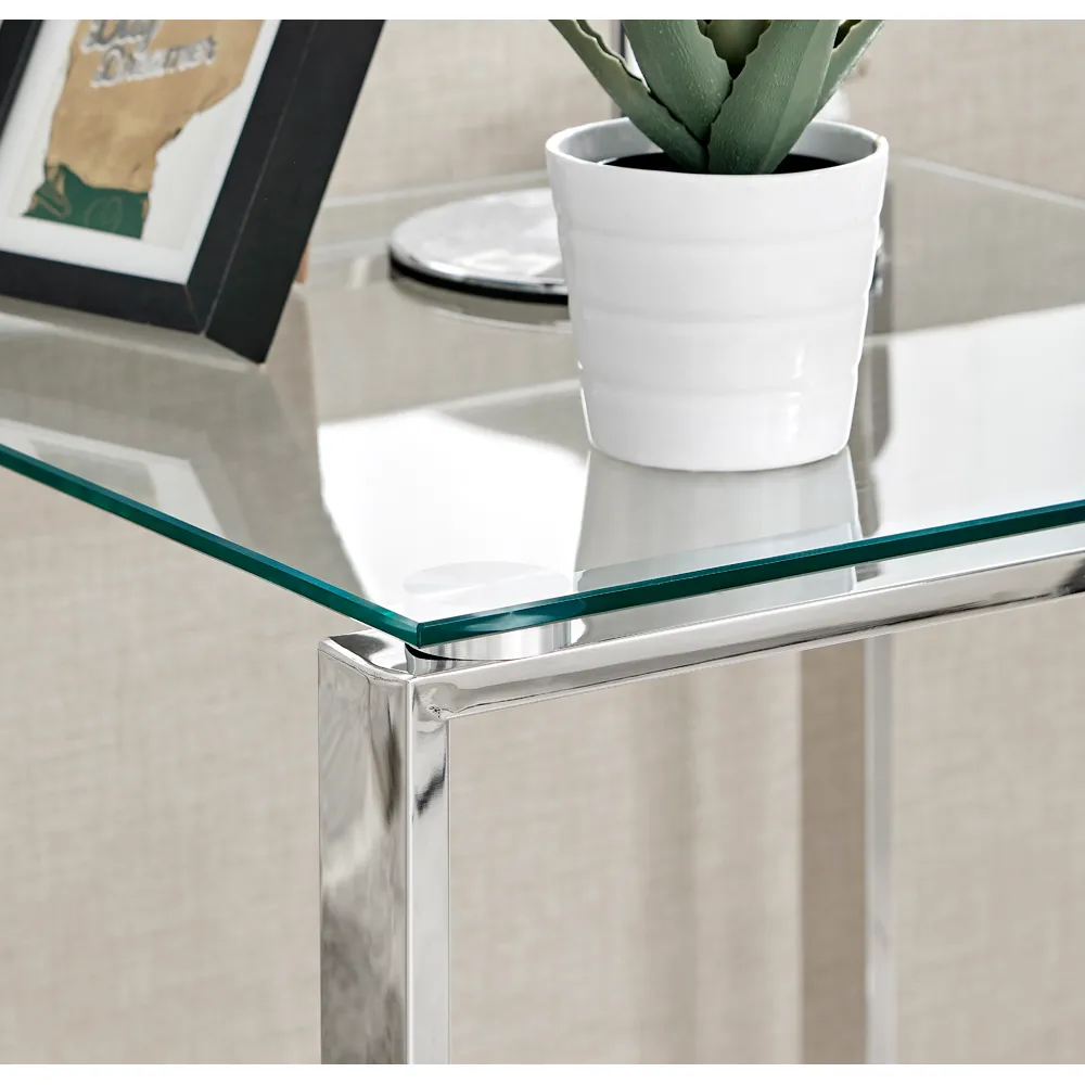 Havana Side Table - Silver
