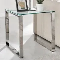 Havana Side Table - Silver