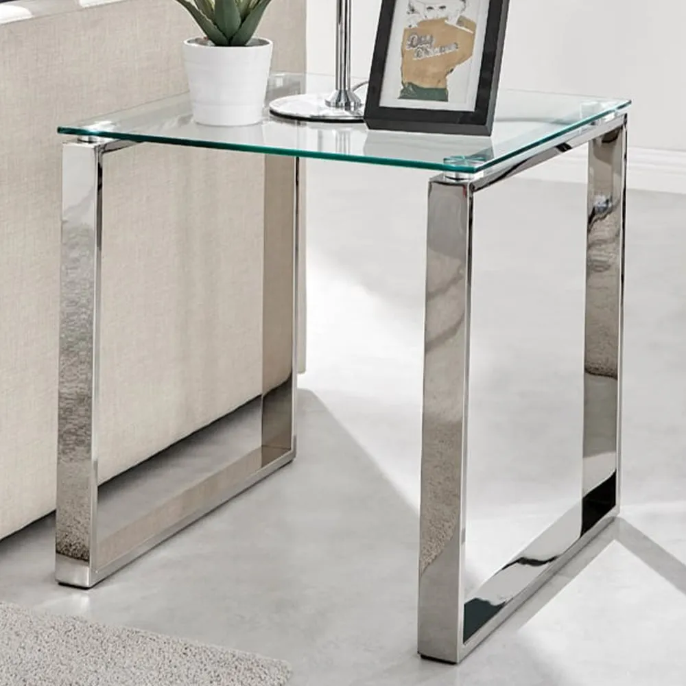 Havana Side Table - Silver