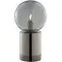 Heidi Industrial Table Lamp - Grey, Glass