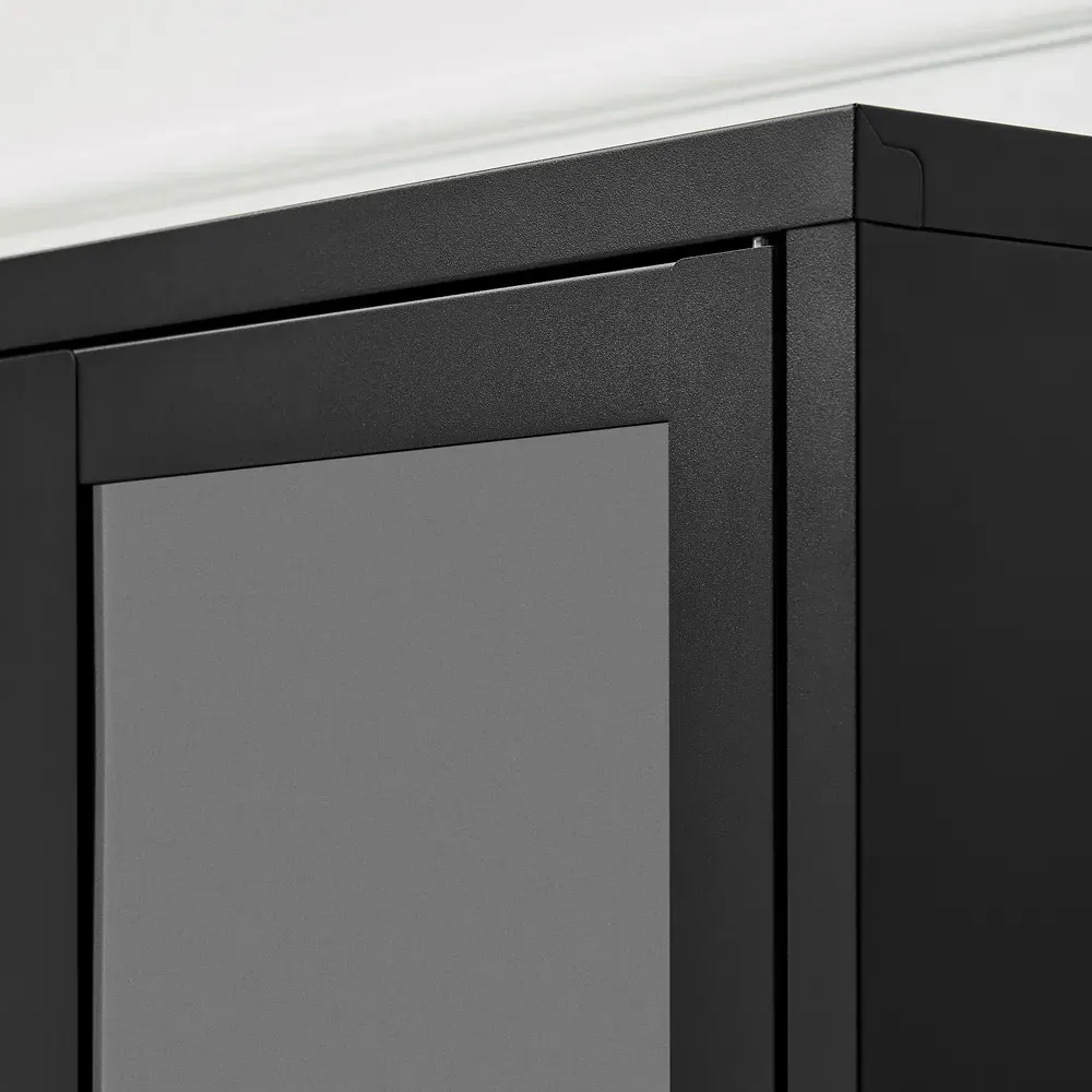 Kaci 2 Door 3 Drawer Sideboard - Black