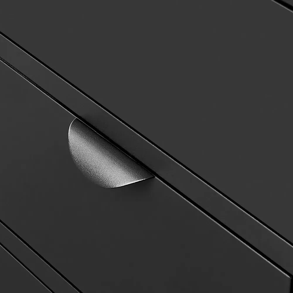 Kaci 2 Door 3 Drawer Sideboard - Black