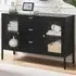 Kaci 2 Door 3 Drawer Sideboard - Black