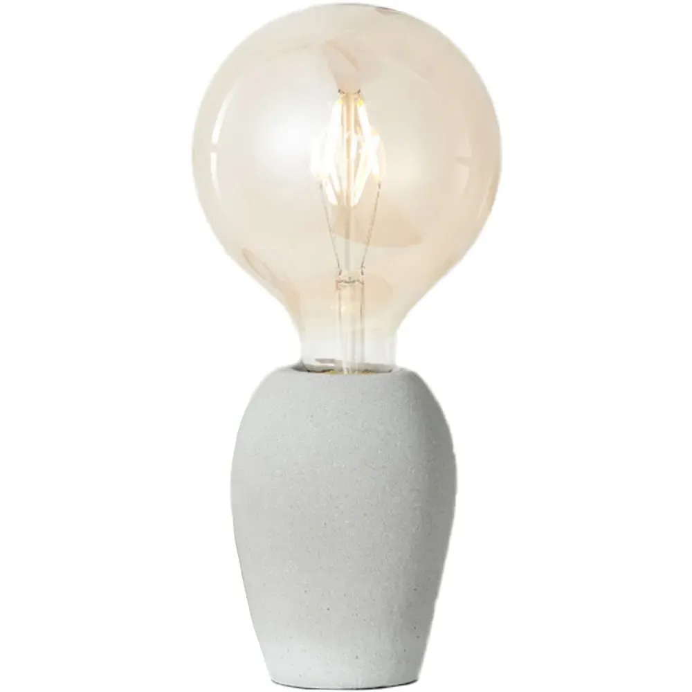 Kaylyn Industrial Table Lamp - Grey, Concrete