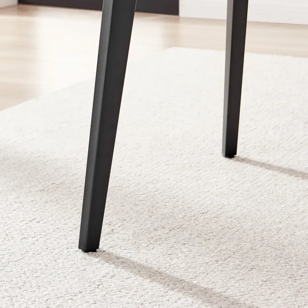 Kimmi Round Dining Table - White, Wood Composite