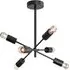 Laela Sputnik Chandelier Ceiling Light - Black