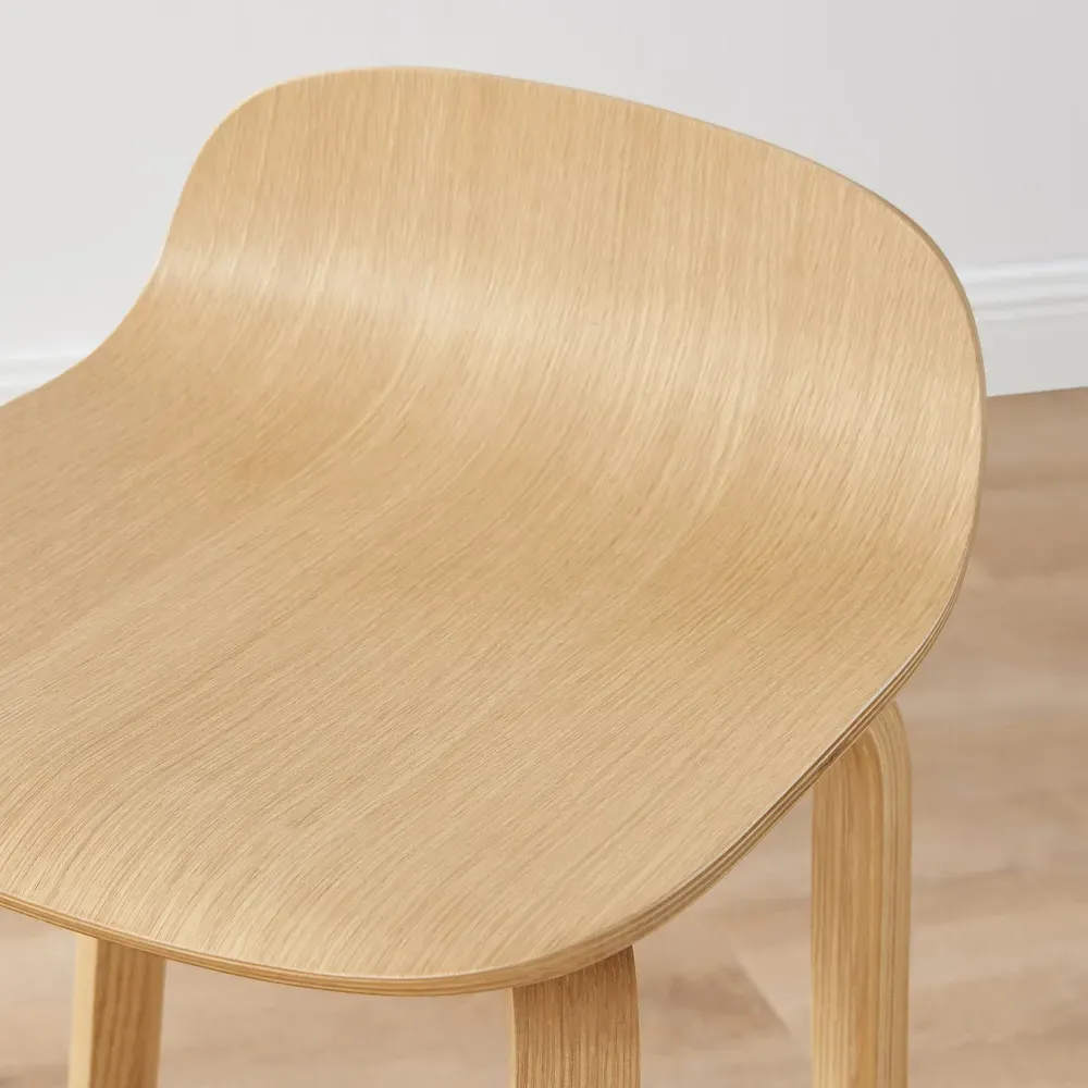 Lilly Bar Stool - Oak