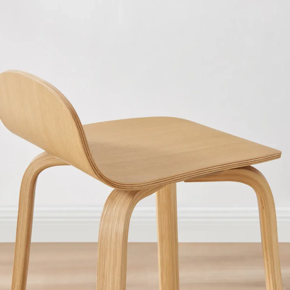 Lilly Bar Stool - Oak