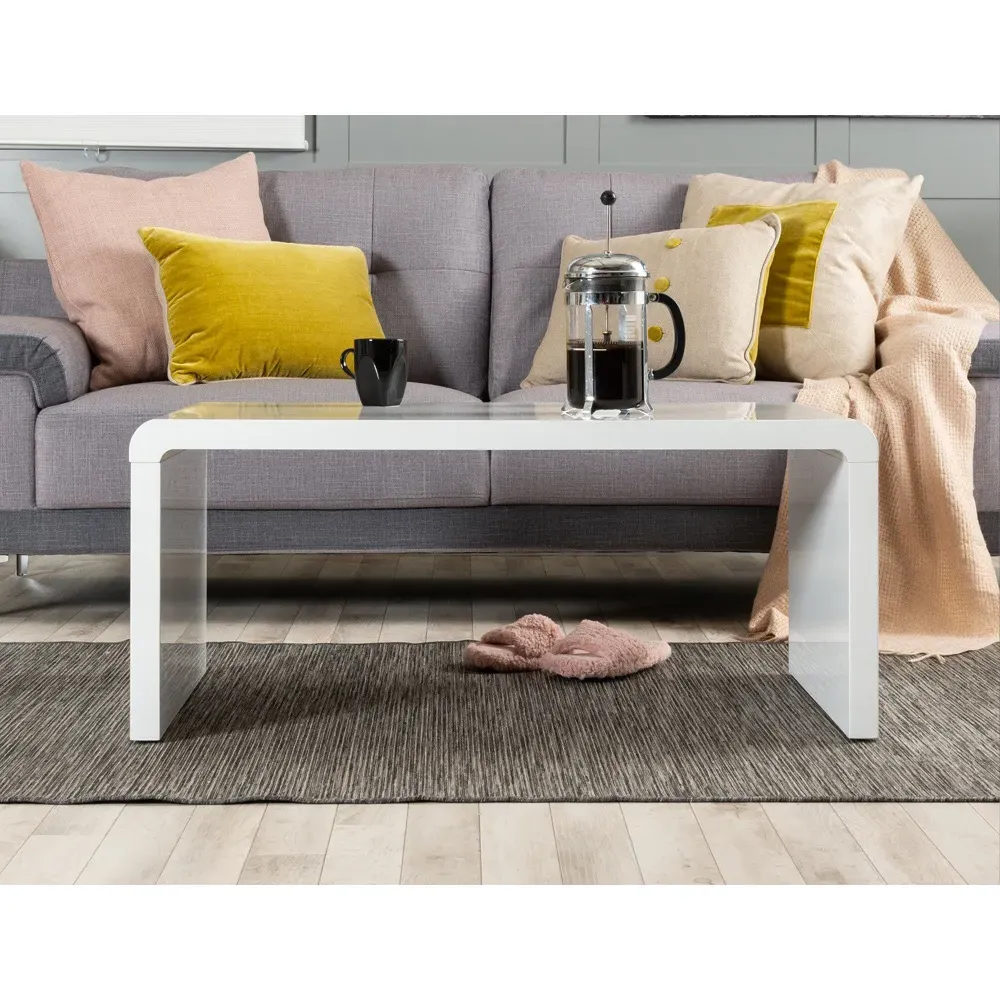 Lucia Coffee Table - White